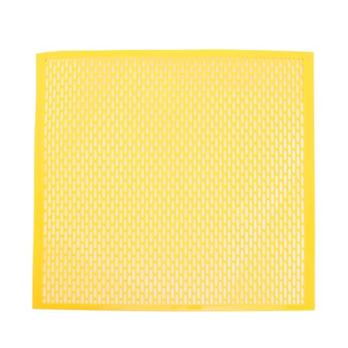 Bienenstock -Kunststoff -Isolator, Raumsteuerung Multifunktional Imkere Plastikausschlussrunde für Imker (Yellow) von Generic