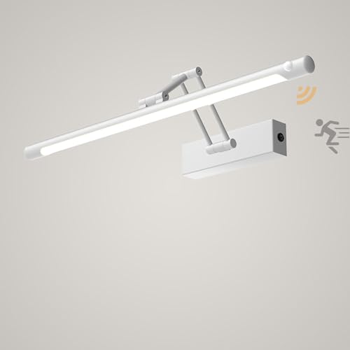 Bilderleuchte mit Bewegungsmelder 180° drehbar Moderne LED Wandlampe Bad 70cm 36W Wand Innen Wandaufbauleuchte Lang für Gemälde Bild e Bilderleuchte mit Bewegungsmelder 180° drehbar Moderne LED Wandlampe Bad 70cm 36W Wand Innen Wandaufbauleuchte Lang für Gemälde Bild e von Generic