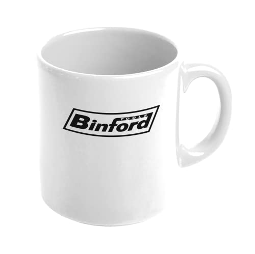 Binford Tools Home Improvement White Mug Novelty Mug 325ml Coffee Tea Funny For Women Men Ceramic White Great Gift Idea Cup von Generic