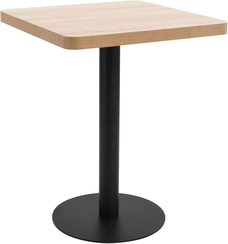 Bistrotisch Hellbraun 60x60 cm von Generic