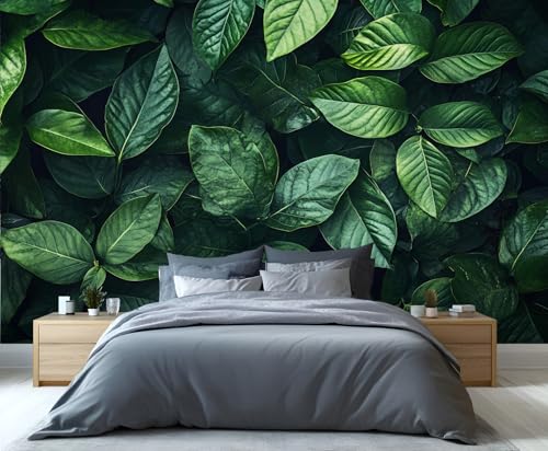 Blatt Tapete Natur Esszimmer Tapeten Dschungel Blätter Wandtapete Wandbilder für Wände Botanische Schlafzimmer Tapete für Wohnzimmer Schlafzimmer Wandbild 400X280cm Blatt Tapete Natur Esszimmer Tapeten Dschungel Blätter Wandtapete Wandbilder für Wände Botanische Schlafzimmer Tapete für Wohnzimmer Schlafzimmer Wandbild 400X280cm von Generic