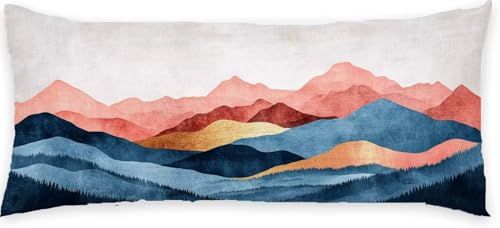 Blau Seitenschläferkissen Bezug 40x120 Kopfkissenbezug Landschaft Langes Schlafkissen Seitenschläfer Kissenbezüge Leinen Body Pillow Kissenbezug Verdecktem Zip Kissen für Geeignet Bettdekoration P-445 Blau Seitenschläferkissen Bezug 40x120 Kopfkissenbezug Landschaft Langes Schlafkissen Seitenschläfer Kissenbezüge Leinen Body Pillow Kissenbezug Verdecktem Zip Kissen für Geeignet Bettdekoration P-445 von Generic