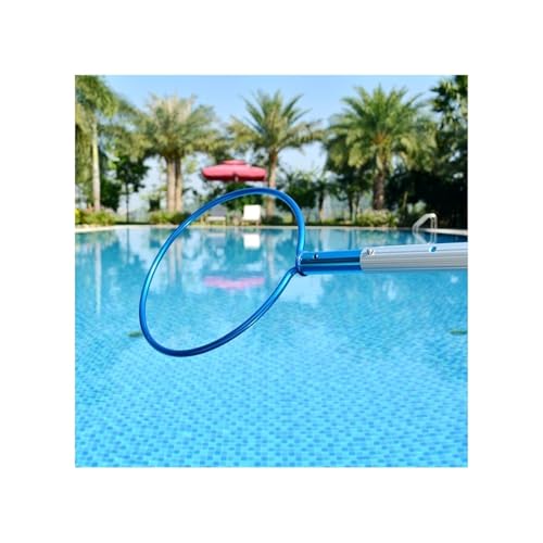 Blauer Runder Pool-Sicherheitshaken, Rettungsschwimmhaken Aus Aluminiumlegierung, 37,4" 118,1" 196,9" Länge, Rettungsausrüstung Für Den Notfall(3.28FT) von Generic