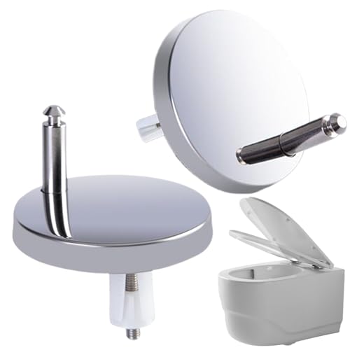 Blindlochbefestigungen für WC-Sitz | 2 x Reparatursatz für Toilettensitz – Ersatzschrauben und Muttern einfach zu installieren für Badezimmer, Haus und von Generic