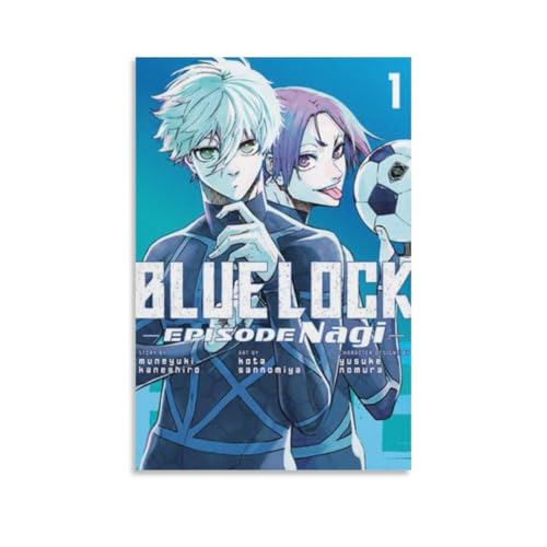 Blue Lock (18) Anime Poster Leinwand Poster Wanddeko 20x30cm von Generic
