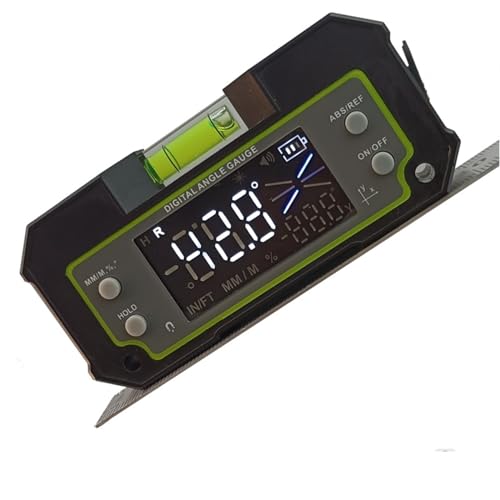 Bluetooth Digital Level Neigungsmesser LCD Dual-Achse Elektronische Winkelmesser Winkel Dreieck Lineal Meter Messung Gauge Finder von Generic