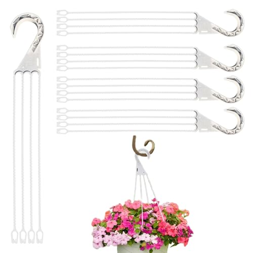 Blumenampel Aufhänger Für Den Außenbereich - Hochbelastbarer Pflanzenträger Mit 5 Aufhängungen,Gartenzubehör Zur Begrünung Von Schrank, Laternen & Dekoration Für Balkon, Terrasse Und Garten Blumenampel Aufhänger Für Den Außenbereich - Hochbelastbarer Pflanzenträger Mit 5 Aufhängungen,Gartenzubehör Zur Begrünung Von Schrank, Laternen & Dekoration Für Balkon, Terrasse Und Garten von Generic