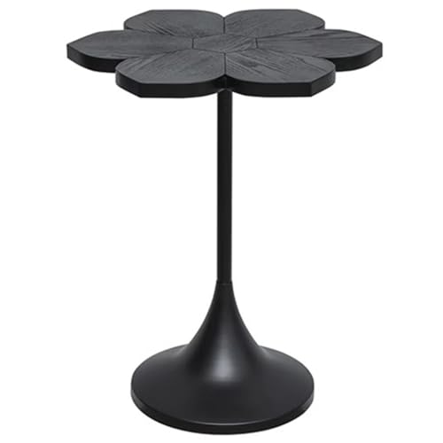 Blumenförmiger Beistelltisch, Kleiner Tisch Mit Kegelfuß, MDF-Platte Mit Eschefurnier, Minimalistischer Nachttisch Für Wohnzimmer Schlafzimmer Balkon, Einfache Montage Blumenförmiger Beistelltisch, Kleiner Tisch Mit Kegelfuß, MDF-Platte Mit Eschefurnier, Minimalistischer Nachttisch Für Wohnzimmer Schlafzimmer Balkon, Einfache Montage von Generic