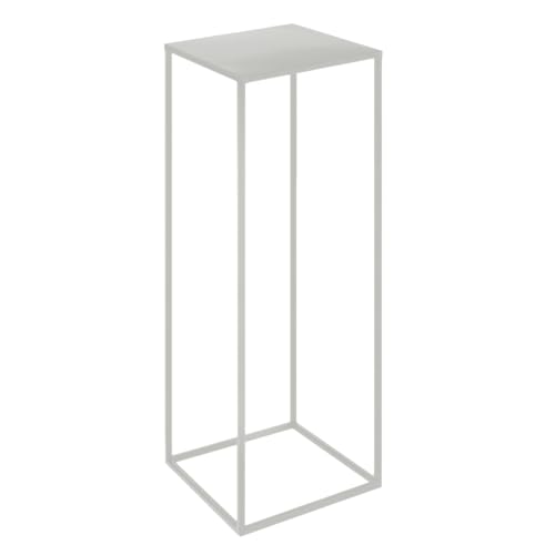 Blumenständer Ständer Aus Metall Modernes Loft Industriell Minimalistisch Plant Stand für Blumentopf (Weiß) von Generic