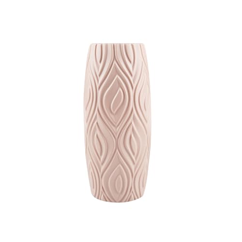 Blumenvase - Dekorative Tischvase, nordischer Innenakzent | Küchenregal Vase, stilvolles Keramikstück ideal für Wohnzimmer Dekoration Herzstück Home Display Rustikale Raumverstärkung von Generic