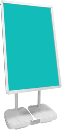 Boden Stehend Poster Display Stand Schild Halter Outdoor Pflaster Windbeständig Poster Rahmen Schild Sidewalk Marketing Stand Tragbares Werbedisplay Für Restaurant Cafe Store, White Boden Stehend Poster Display Stand Schild Halter Outdoor Pflaster Windbeständig Poster Rahmen Schild Sidewalk Marketing Stand Tragbares Werbedisplay Für Restaurant Cafe Store, White von Generic