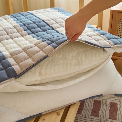 Bodenmatratze 90x200 Cotton Futon Matratze Faltbare 140x200 Tatami Matte Foldable Mattress von BlueDog