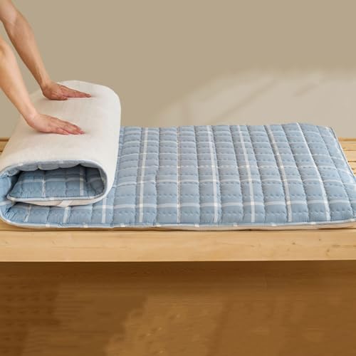 Bodenmatratze 90x200 Cotton Futon Matratze Faltbare 140x200 Tatami Matte Foldable Mattress von BlueDog
