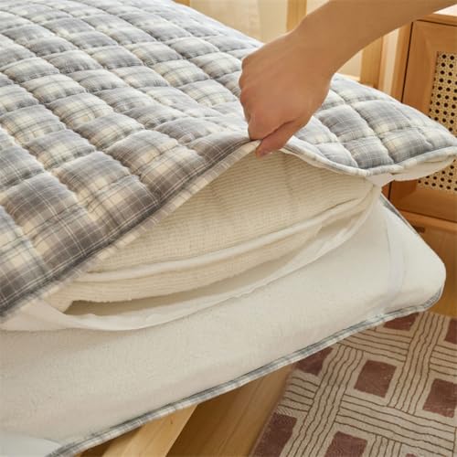 Bodenmatratze 90x200 Cotton Futon Matratze Faltbare 140x200 Tatami Matte Foldable Mattress von BlueDog