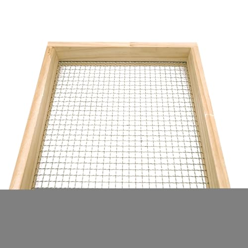 Bodensieb – Großes multifunktionales großes manuelles Gartensieb | wiederverwendbares Gartenbodensiebwerkzeug, Gartenbedarf, Bonsai-Werkzeug mit großer Kapazität für die Kompostaufbereitung Bodensieb – Großes multifunktionales großes manuelles Gartensieb | wiederverwendbares Gartenbodensiebwerkzeug, Gartenbedarf, Bonsai-Werkzeug mit großer Kapazität für die Kompostaufbereitung von Generic