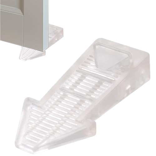 Bodentürstopper | Rutschfestes Gummi | Schwere kompakte Ecke mit verstärktem Griff und Rillenbasis für maximale Reibung auf glatten oder rauen Oberflächen | Idealer Stopfen Bodentürstopper | Rutschfestes Gummi | Schwere kompakte Ecke mit verstärktem Griff und Rillenbasis für maximale Reibung auf glatten oder rauen Oberflächen | Idealer Stopfen von Generic