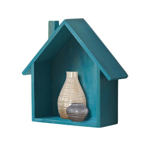 Box in Form eines Hauses | Wandständer in Hausform | Niedliche dekorative Regaldekoration für kleine Gärtnereien, mit einzigartigem Design von Generic