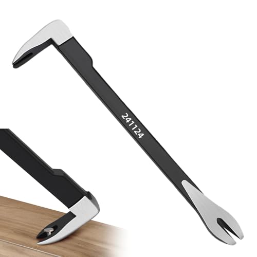 Brechstange Katzenpfotennagelabzieher | Flache Bauwerkzeuge | Nagelextraktor Werkzeug, Katzenkrallenwerkzeuge für runde Nägel Reitnägel Stahlnägel von Generic