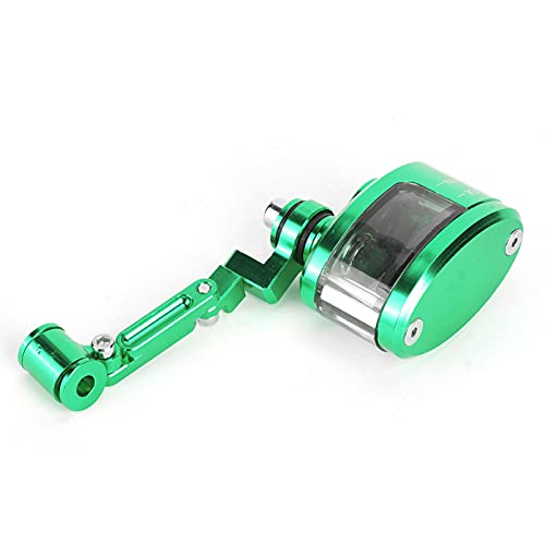 Bremsbehälter, Clutch Reservoir Motorradbremsbremsflüssigkeit Reservoir Vorderbremsbremsflüssigkeit CNC Aluminium Motorradbike Oil Cup Set für ZX 6r 9r 10r (Green) von Generic