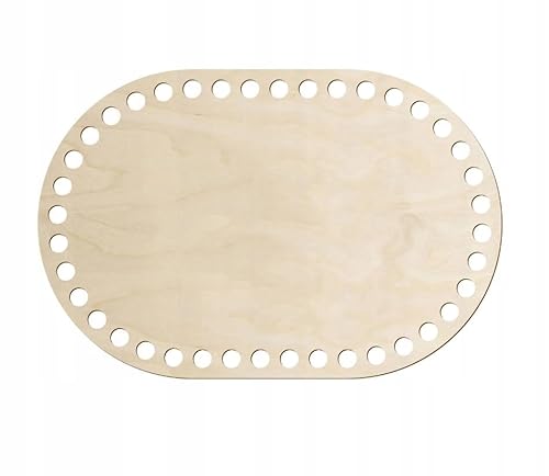 Brotkorb Basis OWAL 16x24cm Holzhäkeln Unterseite aus Sperrholz Brotkorb Basis OWAL 16x24cm Holzhäkeln Unterseite aus Sperrholz von Generic