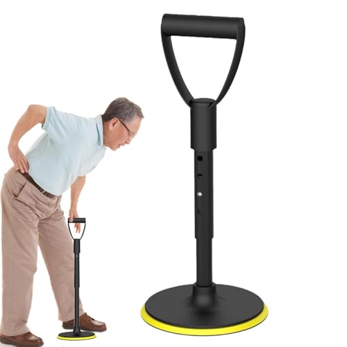 Bügelstehhilfe Stehhilfe Stehstuhl 6-Fach Höhenverstellbar Klappbar Bügelstuhl Stehsitz Ergonomisches Sitzen - Stehsitz Zum Bügeln Mit Rückenlehne von Generic
