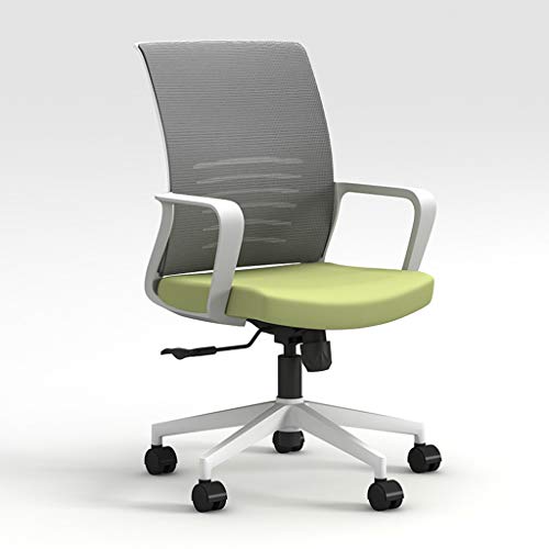 Bürostuhl, ergonomischer Drehstuhl mit Netzrückenlehne, Verstellbarer, Verstellbarer Chefsessel für Konferenzräume, grüne Möbel für Komfort und Unterstützung von Generic