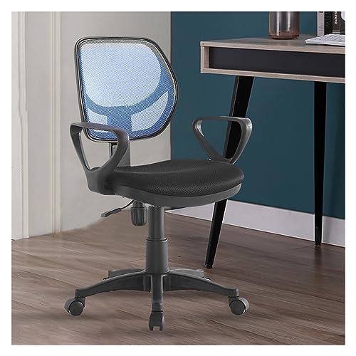 Bürostuhl, moderner, Verstellbarer Schreibtischstuhl – Drehbarer Chefsessel mit Rollen, Lordosenstütze und Armlehnen – ergonomischer Netzstuhl für Studenten und Erwachsene Bürostuhl, moderner, Verstellbarer Schreibtischstuhl – Drehbarer Chefsessel mit Rollen, Lordosenstütze und Armlehnen – ergonomischer Netzstuhl für Studenten und Erwachsene von Generic