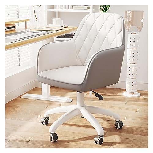 Bürostuhl, moderner ergonomischer Schreibtischstuhl aus Samt – höhenverstellbarer Drehsessel, gepolsterter Computerstuhl für zu Hause/ideal zum Arbeiten und Lernen von Generic