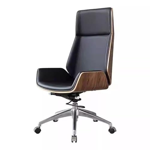 Bürostuhl Home Office Schreibtischstuhl Keine Armlehne Hohe Rückenlehne Executive Höhenverstellbarer Roll-Dreh-Arbeitsstuhl Bürostuhl Home Office Schreibtischstuhl Keine Armlehne Hohe Rückenlehne Executive Höhenverstellbarer Roll-Dreh-Arbeitsstuhl von Generic