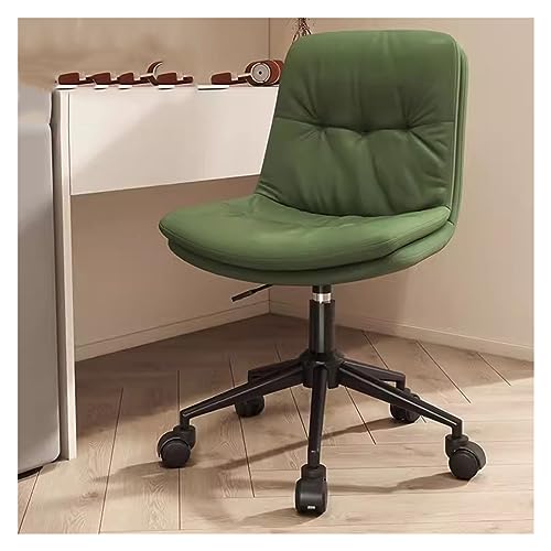 Bürostuhl Modern Ergonomisch - Höhenverstellbarer Drehschreibtischstuhl Mit Kunstlederpolsterung Rollendes Armlehnenloses Design Hohe Rückenlehne Für Zuhause & Bürostuhl Modern Ergonomisch - Höhenverstellbarer Drehschreibtischstuhl Mit Kunstlederpolsterung Rollendes Armlehnenloses Design Hohe Rückenlehne Für Zuhause & von Generic
