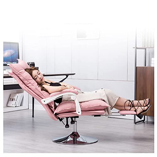 Bürostuhl Schreibtischstuhl Computerstuhl Rosa Gaming Stuhl, Bürostuhl Computerstuhl mit Fußstütze Hohe Rückenlehne omischer Schreibtischstuhl mit Verstellbarem Neigungswinkel 360°, Weiß Bürostuhl Schreibtischstuhl Computerstuhl Rosa Gaming Stuhl, Bürostuhl Computerstuhl mit Fußstütze Hohe Rückenlehne omischer Schreibtischstuhl mit Verstellbarem Neigungswinkel 360°, Weiß von Generic