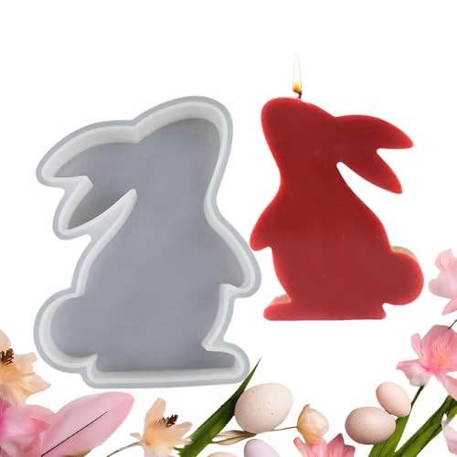 Bunny Harzform, Osterhase Gießform - Handgefertigte Silikonform für Kerze | Multifunktionale Gießkunst zur Herstellung von Kerzen, , Seife, Gips und Epoxidharz Bunny Harzform, Osterhase Gießform - Handgefertigte Silikonform für Kerze | Multifunktionale Gießkunst zur Herstellung von Kerzen, , Seife, Gips und Epoxidharz von Generic