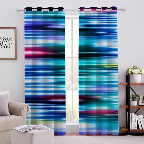 Buntes Muster Mit Elektronischer Musik Thermovorhang H138 X B117cm Abstrakt Gardinen Wohnzimmer Blickdicht Vorhange verdunkelung kälteschutz für Wohnzimmer Schlafzimmer Balkon kinderzimmer 2er Pack Buntes Muster Mit Elektronischer Musik Thermovorhang H138 X B117cm Abstrakt Gardinen Wohnzimmer Blickdicht Vorhange verdunkelung kälteschutz für Wohnzimmer Schlafzimmer Balkon kinderzimmer 2er Pack von Generic