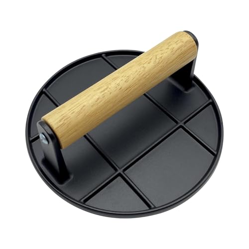 Burger Presse - Non-Stick Hamburger Patty Maker Für Perfekt geformte Hamburger | 6.3 Fleischpresse Für Bratpfanne, Kochgeschirr für Rindfleisch, Huhn, Gemüsesteaks, Grillzubehör, Kompakte Hamburger Fo von Generic
