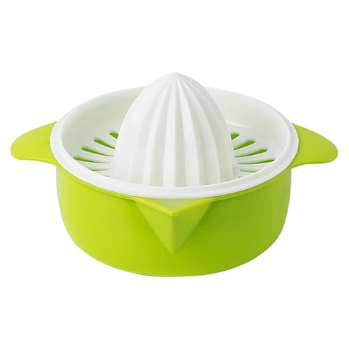 C Itrus Entsafter Handbuch Orangensaftpresse Handbuch | C Itrus Le Mon Orangen-Grapefuit-Entsafter Handbuch Le Mon Squeezer Entsafter mit Schüsselsieb Multifunktionale Orangenpresse (Green, One Size) von Generic