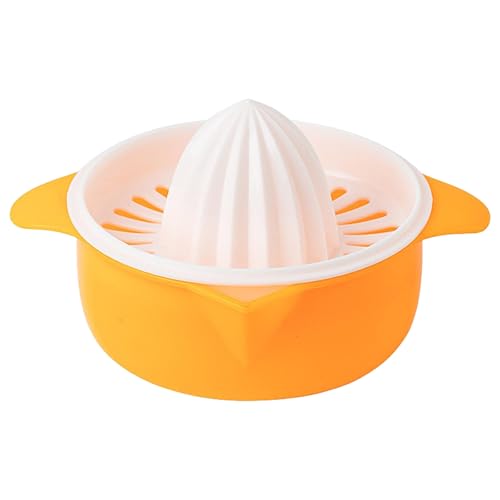 C Itrus Entsafter Handbuch Orangensaftpresse Handbuch | C Itrus Le Mon Orangen-Grapefuit-Entsafter Handbuch Le Mon Squeezer Entsafter mit Schüsselsieb Multifunktionale Orangenpresse (Orange, One Size) von Generic