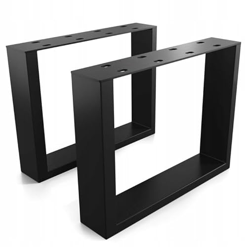 CP Tischbeine Lava Schreibtisch Metall Industrial Loft 2 Stück Bein - Universal | Höchste Verarbeitungsqualität | Einfache Montage | (30x40) von Generic