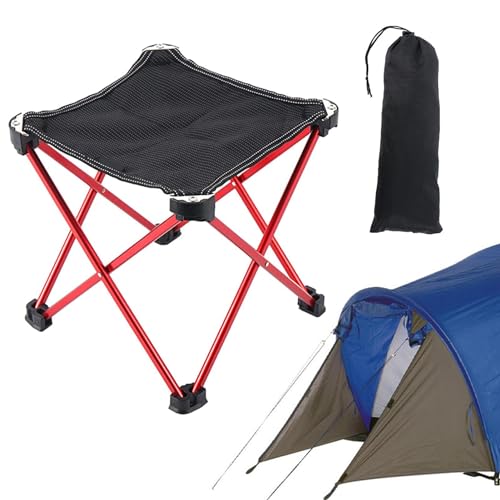 Camping-Fußhocker, Klapphocker, revolutionierbar | Angelhocker, leicht von Generic