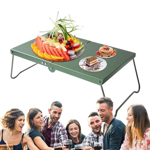 Camping-Klapptisch – Outdoor-Tisch mit Tragetasche | praktisches Campingzubehör, Klapptisch ideal für kleine Räume, einfach zu verstauen und zu transportieren, perfekt von Generic
