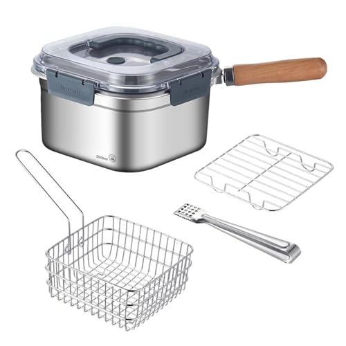 Camping-Kochgeschirr-Set – Outdoor-Kochset, kompaktes Reise-Küchen-Set, komplettes Reise-Kochgeschirr mit Antihaft-Töpfen und Pfannen, langlebige Camping-Töpfe für Camping, Wandern und von Generic