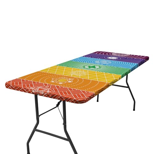 Camping-Picknicktischabdeckung, Picknick-Tischdecke | wasserdichte und abwischbare Tischabdeckung | Winddichte Picknickdecke mit Flanell Rückseite für Wohnmobil, Grill Camping-Picknicktischabdeckung, Picknick-Tischdecke | wasserdichte und abwischbare Tischabdeckung | Winddichte Picknickdecke mit Flanell Rückseite für Wohnmobil, Grill von Generic