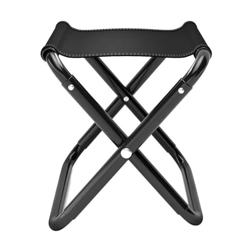 Campinghocker Faltbarer Leicht Klein Klapphocker Tragbarer Klappstuhl Campingstuhl Mini Gartenhocker Angelhocker Klappbar Camping Hocker Sitzhocker für Reisen Wandern Garten Angeln Grill (30x31cm) von Generic