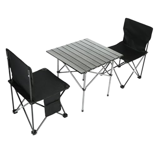 Campingstühle – Outdoor Klappstuhl | Tragbarer Campingtisch klappbar mit Sitzen | Wiederverwendbarer Faltbarer Oxford Camp Gear Wasserdichte Outdoor-Möbel für Wandern, Picknick, Angeln, Campingstühle – Outdoor Klappstuhl | Tragbarer Campingtisch klappbar mit Sitzen | Wiederverwendbarer Faltbarer Oxford Camp Gear Wasserdichte Outdoor-Möbel für Wandern, Picknick, Angeln, von Generic