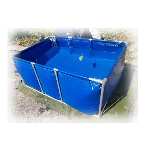 Canvas Fischteich-Reservoir,Tragbarer Koi-Zuchtteich，Nicht mit Rahmen, langlebig, wasserdicht(10x3m) von Generic