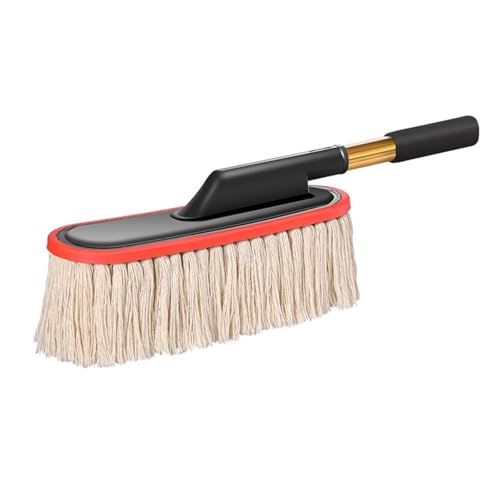 Car Duster mit ausziehbarem Teleskopgriff California car Duster Profi car Duster car Duster Brush Cars Staubtücher Exterior Scratch Truck Waschbürste Reinigen von Autos (Beige) von Generic