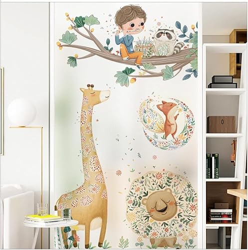 Cartoon Tiere Muster Fenster Milchglas Aufkleber Undurchsichtige Toilette Anti-Beleuchtung Badezimmer Folie Anti-peep Schattierung Fenster Folie Äste Und Vögel, Silver Flute, 39.3X59.0inch/100X150CM Cartoon Tiere Muster Fenster Milchglas Aufkleber Undurchsichtige Toilette Anti-Beleuchtung Badezimmer Folie Anti-peep Schattierung Fenster Folie Äste Und Vögel, Silver Flute, 39.3X59.0inch/100X150CM von Generic