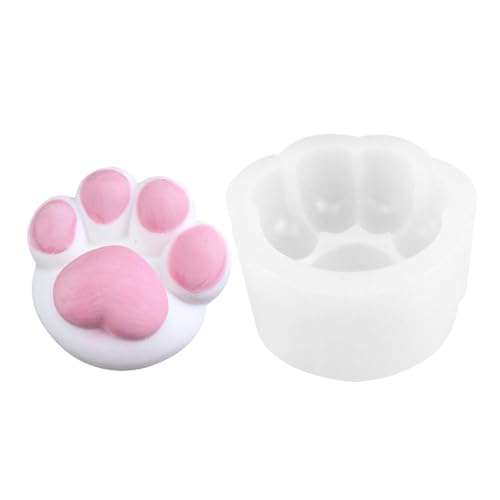 Cat Paw Epoxy Form, Cat Paw Backform | Gießen aus Silikon Cat Paw Handform |, Eiswürfel und DIY-Bastelarbeiten. von Generic