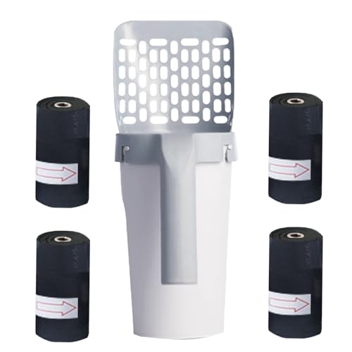 Cat Scooper Für Katzentoilette, Pooper -Lifter Für Katzen - Kätzchenstrauder -Schaufel Mit Müllsack, Katzenstreu, Katzenkochs Schaufel Cat Scooper Für Katzentoilette, Pooper -Lifter Für Katzen - Kätzchenstrauder -Schaufel Mit Müllsack, Katzenstreu, Katzenkochs Schaufel von Generic