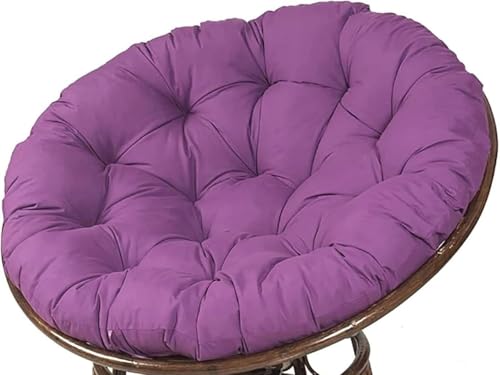 Chair Cushion,Comfortable Soft Seat Cushion, Round Large Cushion for Hanging Chair, Rattan Chair, Basket Chair, Outdoor(Purple,160x160cm) von Generic