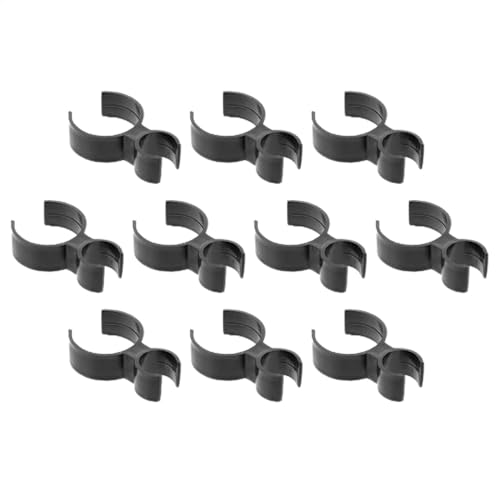 Champagner Sparkler Flaschenhalter Clip - Kuchen Kerzen Clip 10er Pack Weinflaschenklammern für Zuhause | Glitter Clip für Thanksgiving Flaschen Service g von Generic